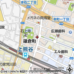 埼玉県熊谷市鎌倉町81周辺の地図