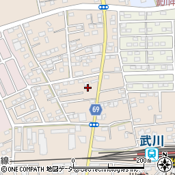埼玉県深谷市田中2283周辺の地図