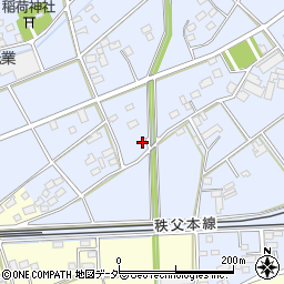 埼玉県深谷市長在家860周辺の地図