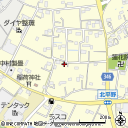 埼玉県加須市北平野377周辺の地図