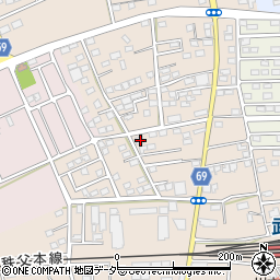 埼玉県深谷市田中2291周辺の地図