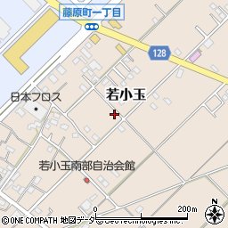 埼玉県行田市若小玉1635周辺の地図