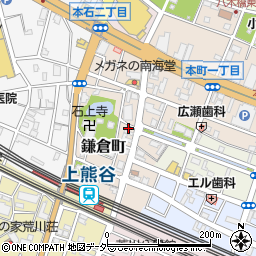 埼玉県熊谷市鎌倉町82周辺の地図
