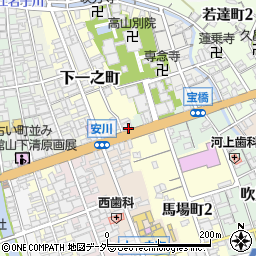 岐阜県高山市下一之町90周辺の地図