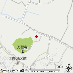 茨城県行方市羽生727-4周辺の地図