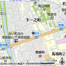 高山昭和館周辺の地図