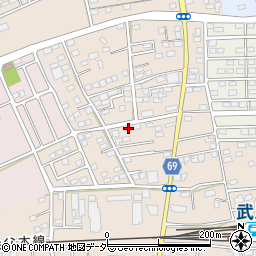 埼玉県深谷市田中2287周辺の地図