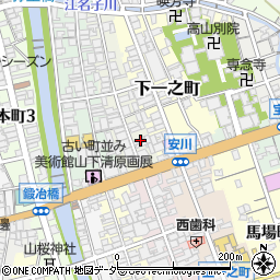 岐阜県高山市下二之町65周辺の地図