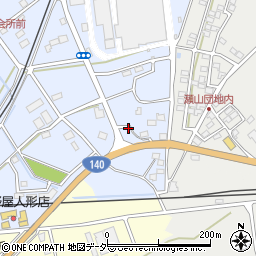 埼玉県深谷市長在家1996-1周辺の地図