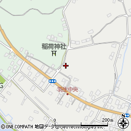 茨城県行方市羽生858周辺の地図