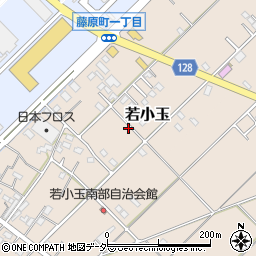 埼玉県行田市若小玉1635-2周辺の地図