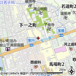 岐阜県高山市下一之町89周辺の地図