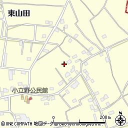 茨城県古河市東山田2956周辺の地図