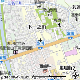 岐阜県高山市下一之町78周辺の地図