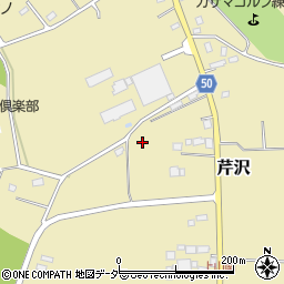 茨城県行方市芹沢970周辺の地図