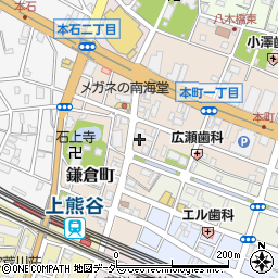 埼玉県熊谷市鎌倉町126周辺の地図