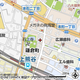 埼玉県熊谷市鎌倉町88周辺の地図