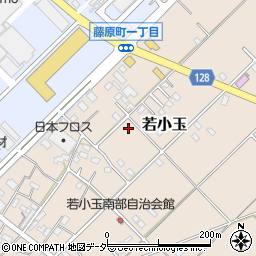 埼玉県行田市若小玉1612周辺の地図