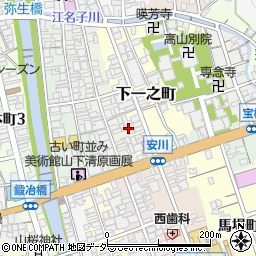 岐阜県高山市下一之町12周辺の地図