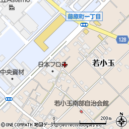 埼玉県行田市若小玉1573周辺の地図