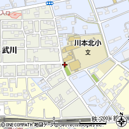 埼玉県深谷市長在家107-2周辺の地図