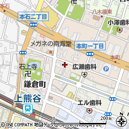 埼玉県熊谷市鎌倉町121周辺の地図
