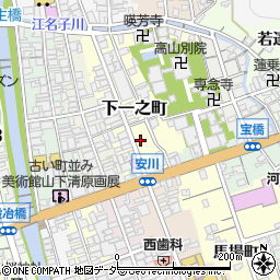 岐阜県高山市下一之町75周辺の地図
