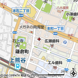 埼玉県熊谷市鎌倉町120周辺の地図
