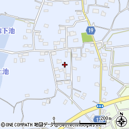 茨城県つくば市若森125周辺の地図