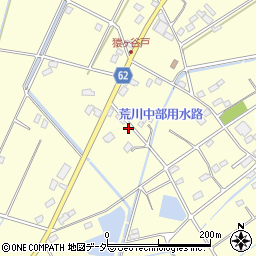 埼玉県深谷市武蔵野3630周辺の地図