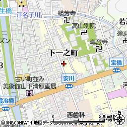 岐阜県高山市下一之町72周辺の地図