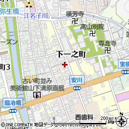 岐阜県高山市下一之町15周辺の地図