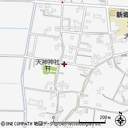 埼玉県羽生市下新郷周辺の地図