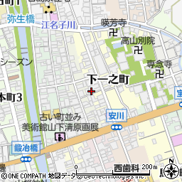岐阜県高山市下一之町20周辺の地図