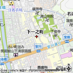 岐阜県高山市下一之町71周辺の地図