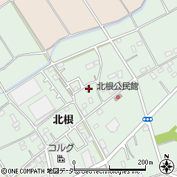 埼玉県深谷市北根274周辺の地図