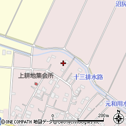 埼玉県加須市北下新井1033周辺の地図