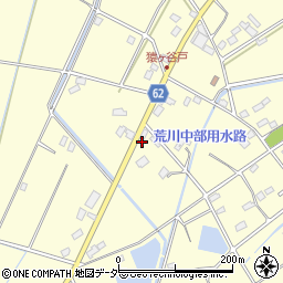 埼玉県深谷市武蔵野3631周辺の地図