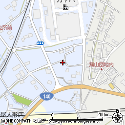 埼玉県深谷市長在家1993周辺の地図