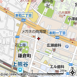 埼玉県熊谷市鎌倉町116周辺の地図