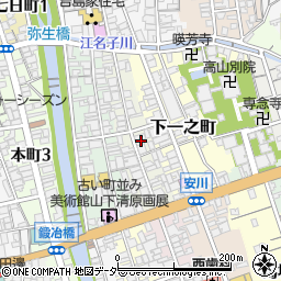 岐阜県高山市下二之町周辺の地図