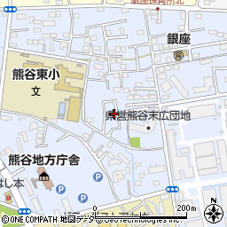埼玉県熊谷市末広周辺の地図