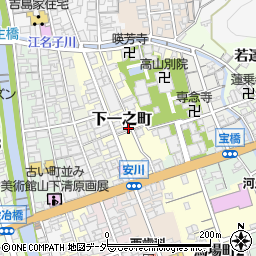 岐阜県高山市下一之町69周辺の地図