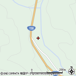 岐阜県高山市清見町牧ケ洞124周辺の地図