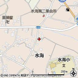 茨城県古河市水海571周辺の地図