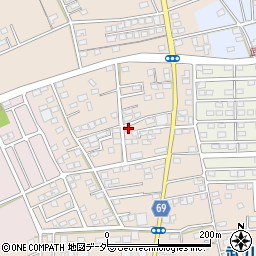 埼玉県深谷市田中2907周辺の地図