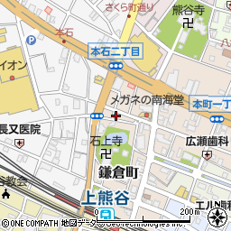 埼玉県熊谷市鎌倉町28周辺の地図