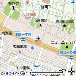 埼玉りそな銀行熊谷駅前支店周辺の地図