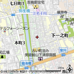 岐阜県高山市下三之町85周辺の地図