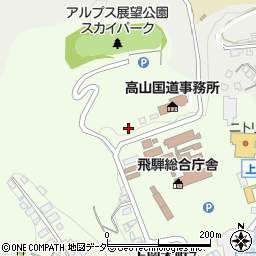 岐阜県高山市上岡本町7丁目周辺の地図